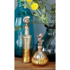 Cole Grey Fleur-de-lis 3 Piece Decorative Bottle Set COGR6437
